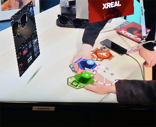 画像ギャラリー No.007のサムネイル画像 / ハンドトラッキング対応のXREAL Air 2 Ultraで何ができるのか? 体験デモで見えてきた見どころとは?