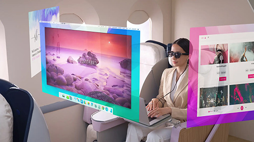 画像ギャラリー No.041のサムネイル画像 / 目の前の大画面を独り占め! AR/スマートグラス「XREAL Air 2 Pro」ってどんなもので何ができる?【PR】