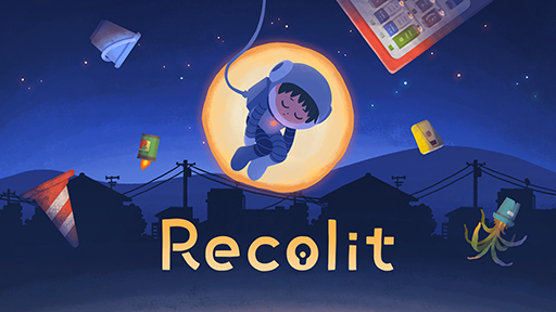 画像ギャラリー No.001のサムネイル画像 / 静かな夜の町を歩く不思議なADV「Recolit」Nintendo Switchダウンロード版の予約受付を開始