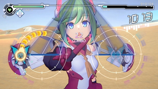 画像ギャラリー No.003のサムネイル画像 / 蒼き雷霆 ガンヴォルトシリーズの歌姫たちの楽曲がリズムゲームに。「GUNVOLT RECORDS 電子軌録律」本日配信