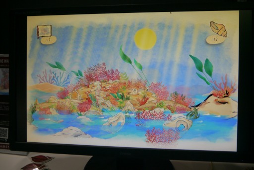 画像ギャラリー No.011のサムネイル画像 / ［TGS2023］水彩画で描かれた仕掛け絵本のような世界を旅し，自然に隠されたアーチを見つけ出せ。「Echo of the Waves」プレイレポート