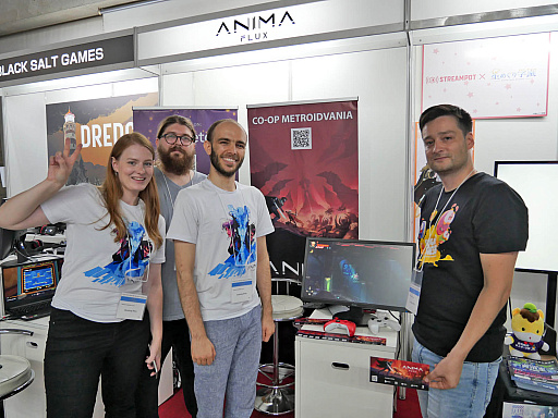 画像ギャラリー No.002のサムネイル画像 / ［TGS2023］モルドバ生まれの2Dアクション「Anima Flux」は，手描き風アートの協力型メトロイドヴァニア