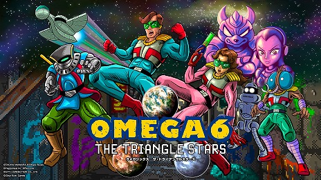 画像ギャラリー No.001のサムネイル画像 / 第二の地球を探して宇宙を飛び回る。レトロな雰囲気が魅力のADV「OMEGA 6 The Triangle Stars」のPC版がSteamで本日発売