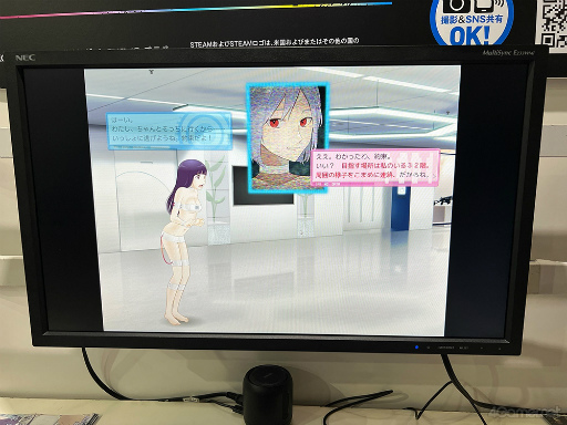 画像ギャラリー No.009のサムネイル画像 / ［TGS2023］“観測者”として“被検体”の少女の記憶を取り戻さなければ「死」が待っている。「NONUPLE NINE: ASYMPTOTE」試遊レポート