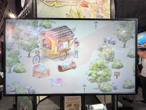 画像ギャラリー No.001のサムネイル画像 / ［TGS2023］かわいいカエルたちを湿地に集めよう。フランス発の農業シム「Kamaeru: A Frog Refuge」試遊レポート