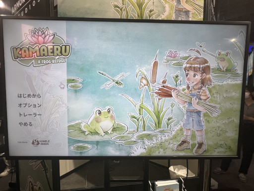 画像ギャラリー No.002のサムネイル画像 / ［TGS2023］かわいいカエルたちを湿地に集めよう。フランス発の農業シム「Kamaeru: A Frog Refuge」試遊レポート