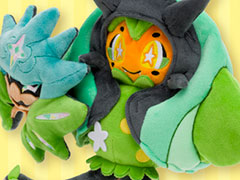 「ポケモンSV」，伝説のポケモン・オーガポンのお面を外したぬいぐるみを3月7日に発売。かわいい素顔といかついお面のギャップが印象的