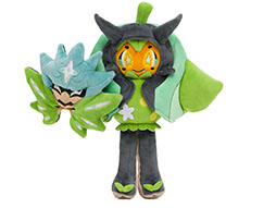画像ギャラリー No.003のサムネイル画像 / 「ポケモンSV」,伝説のポケモン・オーガポンのお面を外したぬいぐるみを3月7日に発売。かわいい素顔といかついお面のギャップが印象的