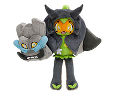 画像ギャラリー No.004のサムネイル画像 / 「ポケモンSV」,伝説のポケモン・オーガポンのお面を外したぬいぐるみを3月7日に発売。かわいい素顔といかついお面のギャップが印象的