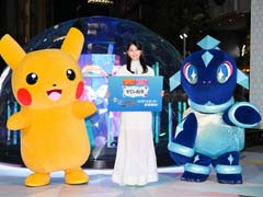 「ポケットモンスター バイオレット」の図鑑を埋めきった，西野七瀬さんのポケモン愛がさく裂！　「ポケモン テラスタル イルミネーション」点灯式レポート