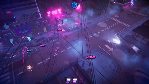 画像ギャラリー No.002のサムネイル画像 / サイバーパンクな世界でヌードル配達に挑戦する「Death Noodle Delivery」，配信開始。ホバーボードに乗って，危険なシティを進む