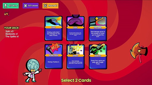 画像ギャラリー No.003のサムネイル画像 / 「Slay the Spire」のMega Crit Gamesによる新作「Dancing Duelists」がitch.ioで無料公開。オートバトルのデッキ構築ローグライク