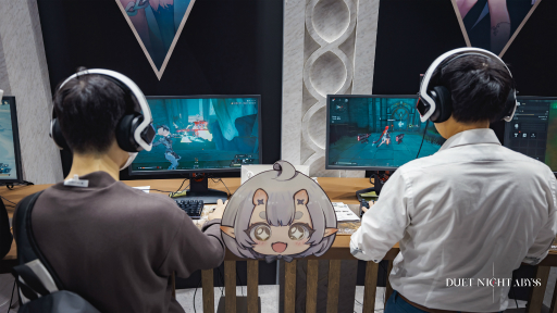 画像ギャラリー No.003のサムネイル画像 / 「デュエットナイトアビス」東京ゲームショウ2024ブースでは，大迫力な砂時計とスノウのオブジェがお出迎え。ビジネスデイの様子を紹介したオフィシャルレポートが到着［TGS2024］
