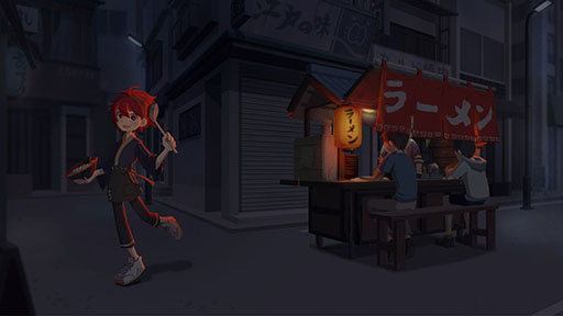 画像ギャラリー No.001のサムネイル画像 / ドラマ「深夜食堂」から影響を受けたPC向け新作「深夜のラーメン」が発表に。Steam内にはタイトルページも開設