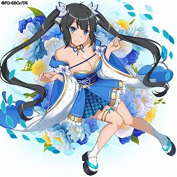 画像ギャラリー No.003のサムネイル画像 / 「月が導く異世界道中 天下泰平旅日記」×「ダンまちV」コラボを8月9日に開始。ベルとヘスティアのコラボ限定サービスイラスト公開
