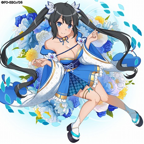 画像ギャラリー No.008のサムネイル画像 / 「月が導く異世界道中 天下泰平旅日記」×「ダンまちV」コラボを8月9日に開始。ベルとヘスティアのコラボ限定サービスイラスト公開