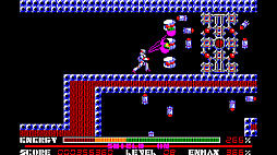画像ギャラリー No.003のサムネイル画像 / Switch「EGGコンソール テグザー PC-8801mkIISR」本日配信。ロボット形態と飛行機形態を切り替えて戦うアクションシューティング
