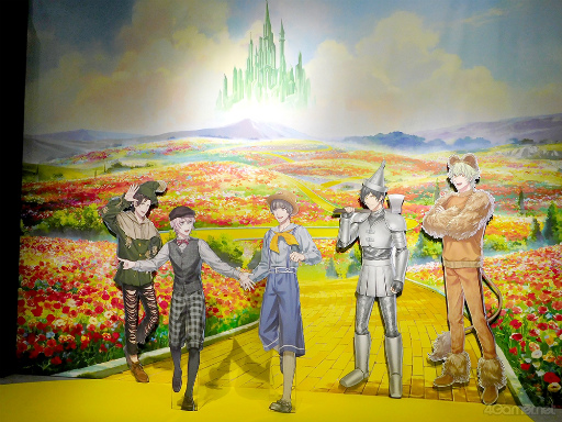 画像ギャラリー No.002のサムネイル画像 / 「うたの☆プリンスさまっ♪Dramatic Masterpiece Show企画展」内覧会レポート。HE★VENSが紡ぐオズの魔法使いの世界へ