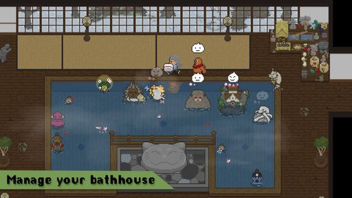画像ギャラリー No.002のサムネイル画像 / 銭湯経営シミュレーション「Spirittea」が本日Steamで販売に。悪さをしている精霊たちを落ち着けて，銭湯の客にしていく