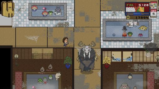 画像ギャラリー No.004のサムネイル画像 / 銭湯経営シミュレーション「Spirittea」が本日Steamで販売に。悪さをしている精霊たちを落ち着けて，銭湯の客にしていく