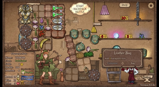 画像ギャラリー No.016のサムネイル画像 / コアなゲーマー間で流行中の「Backpack Battles」の魅力とは。オートバトラーはいつだって時間を忘れさせ,バックパック整理には異常な気持ちよさがある