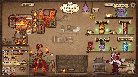 画像ギャラリー No.003のサムネイル画像 / 「Backpack Battles」，早期アクセスを3月8日にスタート。新クラスとして「バーサーカー」と「パイロマンサー」が登場