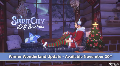 画像ギャラリー No.009のサムネイル画像 / 「Spirit City: Lofi Sessions」，大型アップデート「Winter Wonderland update」を配信。DLC「Cozy Kitchen DLC」も発表