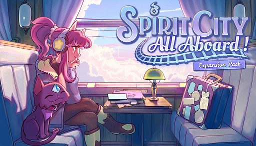 画像ギャラリー No.001のサムネイル画像 / 集中ツールゲーム「Spirit City: Lo-Fi Sessions」，旅をテーマにした最新DLC「All Aboard! DLC」を配信。作業場を列車風にカスタマイズ