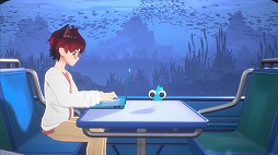 画像ギャラリー No.005のサムネイル画像 / 集中ツールゲーム「Spirit City: Lo-Fi Sessions」，旅をテーマにした最新DLC「All Aboard! DLC」を配信。作業場を列車風にカスタマイズ