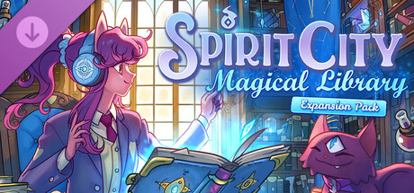 画像ギャラリー No.001のサムネイル画像 / 神秘の図書館で魔法の研究に没頭。「Spirit City: Lofi Sessions」，「Magical Library DLC」のSteamストアページを公開