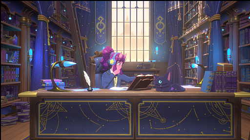 画像ギャラリー No.002のサムネイル画像 / 神秘の図書館で魔法の研究に没頭。「Spirit City: Lofi Sessions」，「Magical Library DLC」のSteamストアページを公開