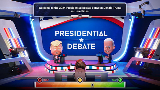 画像ギャラリー No.002のサムネイル画像 / バイデンか，トランプか，それとも新たなリーダーか？　米大統領選ゲーム「The Political Machine 2024」，2024年2月にリリース