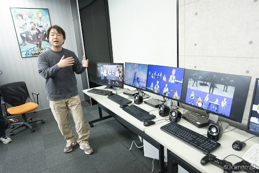 画像ギャラリー No.006のサムネイル画像 / ［インタビュー］制作の裏側をあえて見せる「ポラポリポスポ」の狙いは？　目標は，歌も演奏もすべて“生”でおくる世界初のCGライブ！