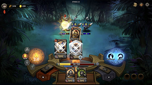 画像ギャラリー No.003のサムネイル画像 / カード配置が重要なデッキ構築型ローグライクゲーム「Heroes Wanted」，Steamにて先行テストを開始。11月13日24：00まで実施