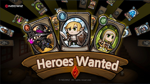 画像ギャラリー No.001のサムネイル画像 / デッキ構築型ローグライクACT「Heroes Wanted」,Steamでアーリーアクセス開始。2体のヒーローと73種のカードで,3チャプターを楽しめる