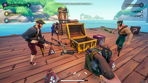 画像ギャラリー No.003のサムネイル画像 / 海賊バトルロイヤル「Blading Sails」，正式リリース。自分だけの海賊船を作り，仲間と協力し，海と陸で壮大な戦いを繰り広げる