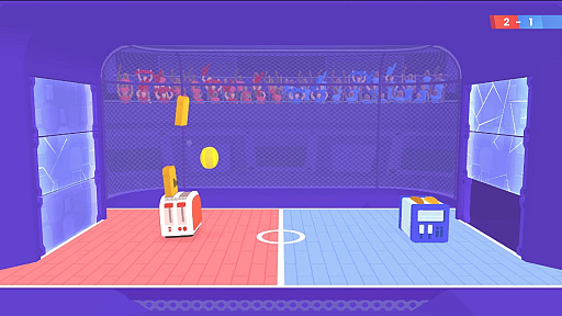 画像ギャラリー No.001のサムネイル画像 / アスリートのトースターたちによる球技バトル。Switch版「Toasterball」が2023年11月30日配信決定