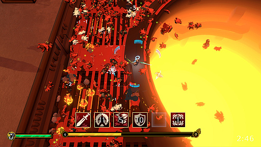 画像ギャラリー No.003のサムネイル画像 / 物理演算ありのヴァンサバ系タイトル「HellFlame」のゲームプレイトレイラー公開。大量の敵を吹っ飛ばすのが気持ちよさそう