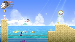 画像ギャラリー No.001のサムネイル画像 / Switch版「不思議な夢の海のとばり」本日リリース。アクションが得意な人向けのDLC「ナイトメア」も同時発売