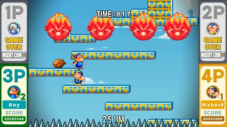 画像ギャラリー No.011のサムネイル画像 / リメイク作「SNOW BROS. 2 SPECIAL」体験版をSteam Nextフェスで配信。4人のキャラクターで3ステージをプレイ可能