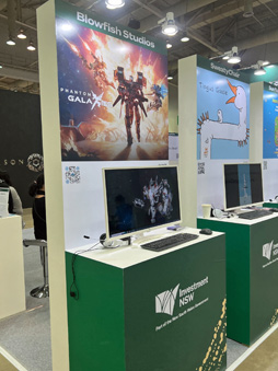 画像ギャラリー No.009のサムネイル画像 / ［G-STAR 2023］「Phantom Galaxies」は日本語版に意欲あり。韓国のイベントでビジネス向け出展をしていたブロックチェーン関連企業を取材