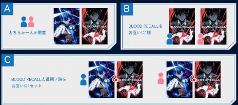 画像ギャラリー No.007のサムネイル画像 / ダメージをコストに変換して戦う1対1のデッキ構築型カードゲーム「BLOOD RECALL」，拡張「最期ノ詩」をゲムマ2023秋で先行販売