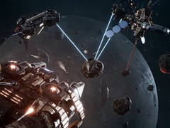 宇宙に眠る鉱石を掘りつつ，異星人の襲来から艦隊を守り抜け。「Starminer」の早期アクセス版が本日リリース
