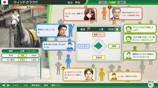 画像ギャラリー No.005のサムネイル画像 / ［プレイレポ］「Winning Post 10 2024」は競走馬の個性と迫力のレースシーンがさらに進化。今の競馬シーンを再現する要素が充実している