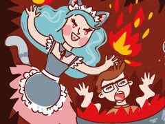 よし，彼氏を地獄に落とそう！　アイテムを使って恋人に罠を仕掛ける「Girlfriend from Hell」，Steamストアページを公開