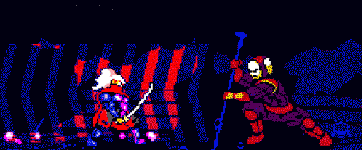 画像ギャラリー No.001のサムネイル画像 / 「Furi」の公式デメイク「Furi Demake - The Chain」がSteamで無料公開へ。原作で最初のボス戦が爽快感あふれる2Dアクションに