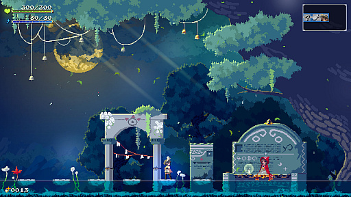 画像ギャラリー No.010のサムネイル画像 / 「Momodora」シリーズ最新作となるシビアなメトロイドヴァニア「Momodora: 月影のエンドロール」，2024年1月11日のリリース決定
