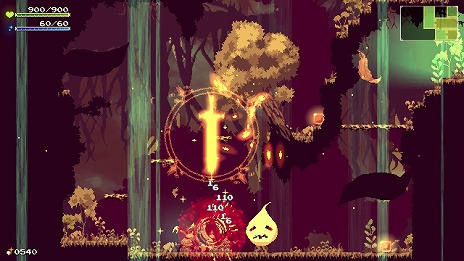 画像ギャラリー No.010のサムネイル画像 / 2D探索アクション「Momodora: 月影のエンドロール」Steamでリリース。自由にカスタマイズできる紋章システムを追加