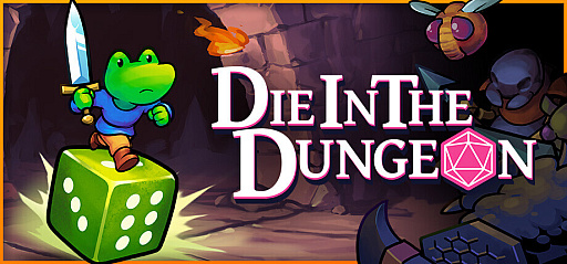 画像ギャラリー No.001のサムネイル画像 / 「Die in the Dungeon」,アーリーアクセスを終了して製品版に移行。ダイスでデッキを組むユニークなターン制ローグライト