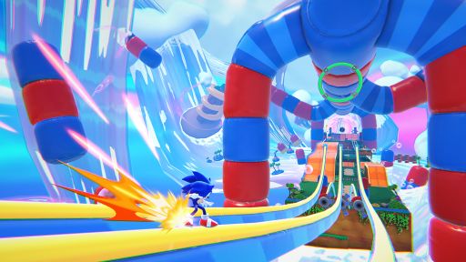 画像ギャラリー No.002のサムネイル画像 / Apple Arcade向け「ソニックドリームチーム」配信開始。ねじれた夢の世界をソニックたち6人が冒険する